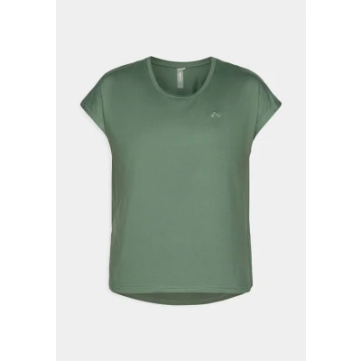 Afbeelding van ONLY Play Onpaubree LIFE ON BAT Loose TEE Tshirt basic, Dames, Maat: XS, Duck green