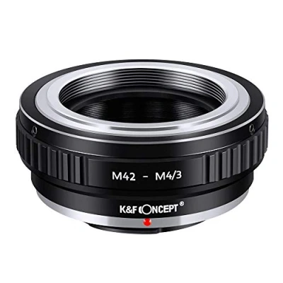 Afbeelding van K&amp;F Concept M42 naar M4/3 Lens Mount Adapter, voor Schroef Compatibel met Micro 4/3 Four Thirds MFT Camera&#039;s