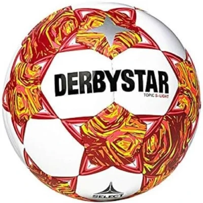 Afbeelding van Derbystar Topic S Light v21, 5, wit rood geel
