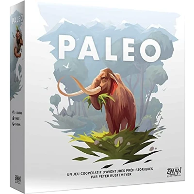 Afbeelding van Z Man Games Paelo gezelschapsspel voor kinderen vanaf 10 jaar 2 tot 4 spelers 40 60 minuten duik in een prehistorisch universum en overleef zoals onze voorouders het Frans
