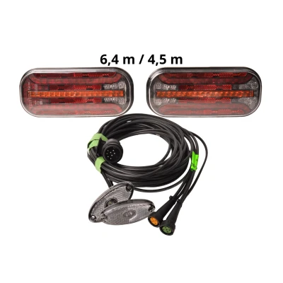 Afbeelding van Aanhangwagendirect Fristom FT 230 LED verlichtingsset 6,4 meter 13 polig