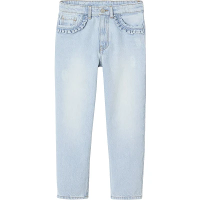 Afbeelding van Vertbaudet Rechte jeans MorphologiK meisjes heupomvang Large
