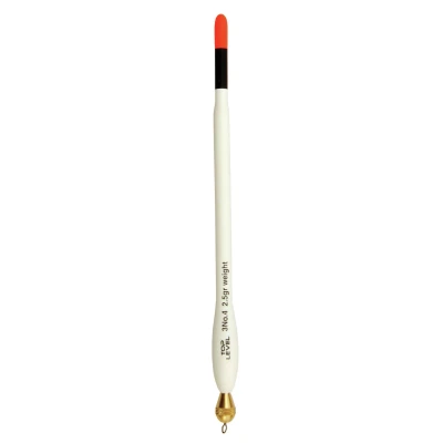 Afbeelding van Albatros Toplevel Slim Waggler Pennen 15 cm 2 g Wit Rood Zwart Witvis