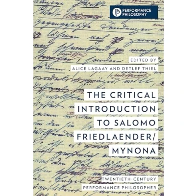 Afbeelding van The Critical Introduction to Salomo Friedlaender/Mynona