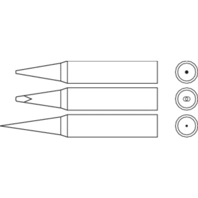 Afbeelding van Star Tec 80154 soldeerpunt Potloodvorm Grootte 1 mm Inhoud: stuk(s)