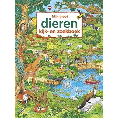 Afbeelding van Deltas Mijn groot dieren kijk en zoekboek
