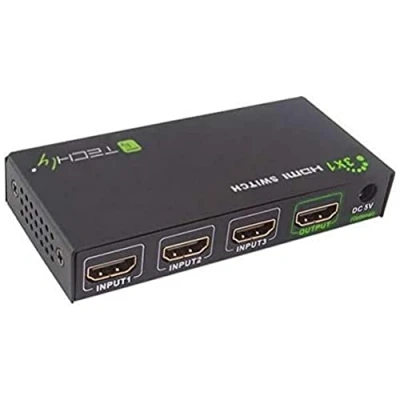 Afbeelding van Techly 4K HDMI Switch 3 Inputs &amp; 1 Output