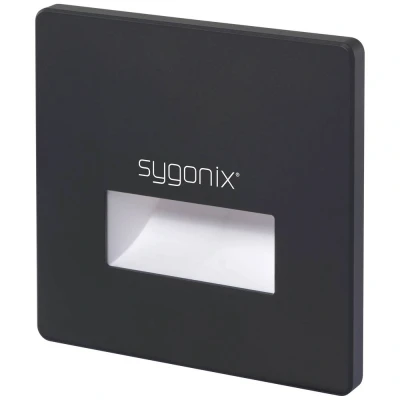 Afbeelding van Sygonix SY 6179432 LED wandinbouwlamp 1.2 W Zwart