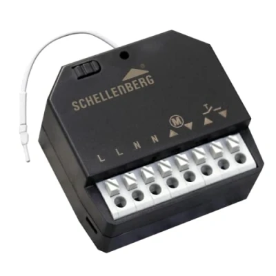 Afbeelding van Schellenberg 20017 Smart Home Draadloze Ontvangstmodule, Op Radiosignaal, Zwart