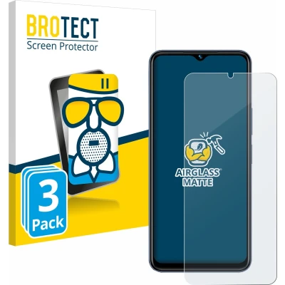 Afbeelding van BROTECT Screenprotector voor Vivo Y22s Folie Beschermfolie Beschermglas matte (3 Stuks)