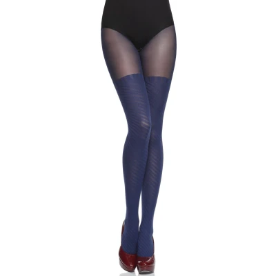 Afbeelding van Merry Style Dames Panty 60 DEN Halsterloos Polyamide MS GB 355 Navyblauw S