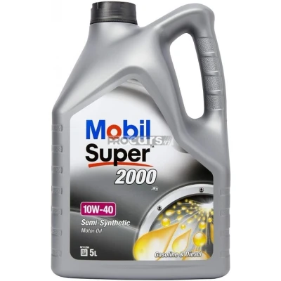 Afbeelding van Mobil Super 2000 X1 10W40 Can 5L