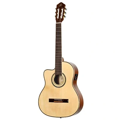 Afbeelding van Ortega Family Series Pro RCE141NT L Guitar E/A linkshandige klassieke gitaar met gigbag