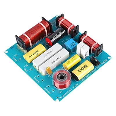 Afbeelding van WEAH 3505 300W Luidspreker Audio Frequentie Divider 3 weg Crossover Filters met Verstelbare Treble Bass