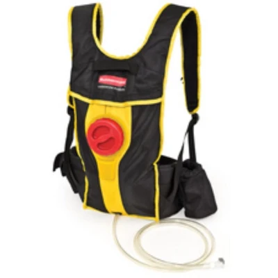 Afbeelding van Flow Backpack, Rubbermaid, model: VB 182909, zwart, geel