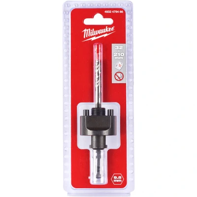 Afbeelding van Milwaukee Accessoires Opnameschacht Hex 9,5 voor gatzagen 32 210 mm 4932479466