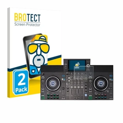 Afbeelding van BROTECT Screenprotector voor Denon DJ SC LIVE 4 (Jog) Folie Beschermfolie matte (2 Stuks)