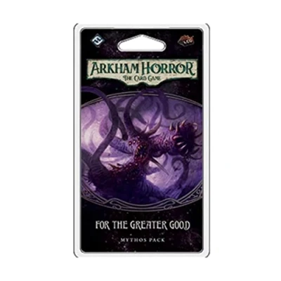 Afbeelding van Fantasy Flight Games , Arkham Horror the Card Game: Mythos Pack 4.3. For Greater Good Game Ages 14+ 1 to 4 Players 60 120 Minutes Playing Time