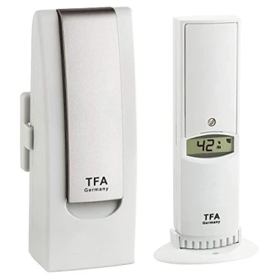 Afbeelding van TFA Dostmann WeatherHub Observer Web Monitoring System, met thermo hygrozender, compatibel System
