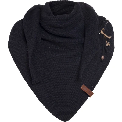 Afbeelding van Knit Factory COCO Halsdoek, Dames, Maat: One Size, Navy