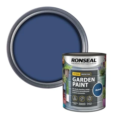Afbeelding van Ronseal RSLGPBLUB750 GPBLUB750 Tuinverf Bluebell 750ml, 750 ml