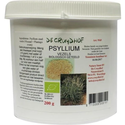 Afbeelding van Cruydhof Psyllium/vlozaad Bio, 200 gram