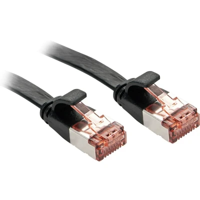 Afbeelding van LINDY 47575 RJ45 Netwerkkabel, patchkabel CAT 6 U/UTP 10.00 m Zwart Snagless 1 stuk(s)