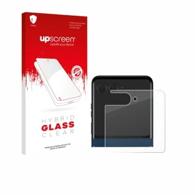 Afbeelding van upscreen Screenprotector voor Motorola Razr 60 (Achterdisplay) Folie Beschermfolie Beschermglas transparant