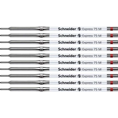 Afbeelding van 10x Balpenvulling Schneider Express 75 rood medium