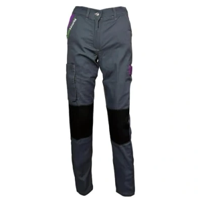 Afbeelding van Fashion Sécurité Pep&#039;s PEP S werkbroek, S, grijs, paars, grijs/paars, maat 36/38 EU