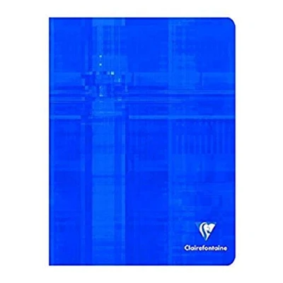 Afbeelding van Clairefontaine 3742C Set van 10 Geniet Schriften 17x22cm 96 Kleine Ruiten Pagina&#039;s 90g Wit Papier Gelamineerde karton kaft in Willekeurige kleuren