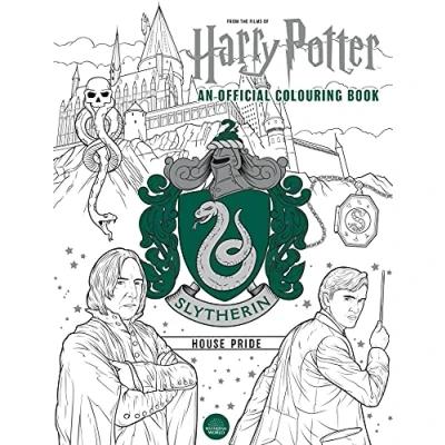 Afbeelding van Harry Potter: Slytherin House Pride: The Official Colouring Book