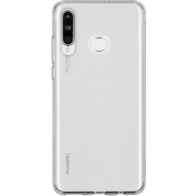 Afbeelding van Huawei P30 Lite Hoesje Siliconen en TPU (zacht) Softcase/Backcover Transparant Telefoonhoesje