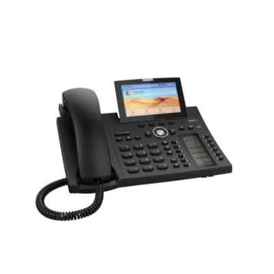 Afbeelding van Snom D385N IP telefoon Zwart 12 regels TFT