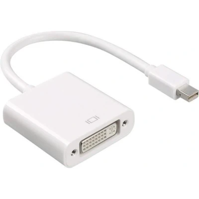 Afbeelding van Mini DisplayPort 1.1 naar DVI adapter (1920 x 1200) / wit 0,20 meter