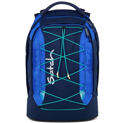 Afbeelding van Satch schoolrugzak PACK Gekruist Blauw, van jaar 5