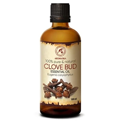 Afbeelding van Kruidnagel (Knop) Olie Essentiële 100ml 100% Puur &amp; Natuurlijk Aromatherapie Geurolie Geurverspreider Ontspanning Toevoegen aan Bad Cosmetica Massage Wellness Aroma Lamp Of Elektrische Diffuser