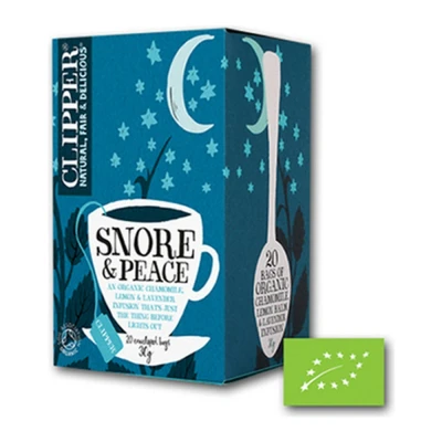 Afbeelding van Clipper Snore &amp; Peace Bio 4 x 20 stuks
