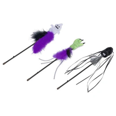 Afbeelding van Beeztees Halloween Kattenhengel Freaky 40 cm 1x