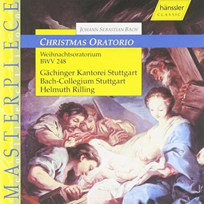 Afbeelding van Bach Collegium Stuttgart, Helmuth Rilling J.S. Bach: Christmas Oratorio Bwv 248 (3 CD)
