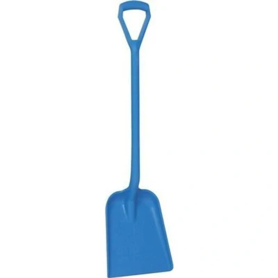 Afbeelding van Vikan Lichtgewicht Schop met D Greep en 104cm Blauw