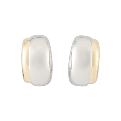 Afbeelding van Calvin Klein Refine Oorbellen silver/goldcoloured, Dames, Maat: One Size, Silver/gold coloured