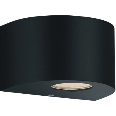 Afbeelding van REALITY ROSARIO Wandlamp Zwart mat incl. 2x SMD 2W Buitenverlichting IP44