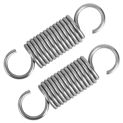 Afbeelding van GUNGY Trekveren met haak, roestvrij staal, spanveer, trekveer, 70 mm, buitendiameter 20 draaddiameter 2,5 maximale trekkracht 13 kg, x 2 stuks