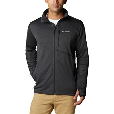 Afbeelding van Columbia Park View™ Fleece Full Zip Jas Heren met volledige ritssluiting Vest Zwart Maat S