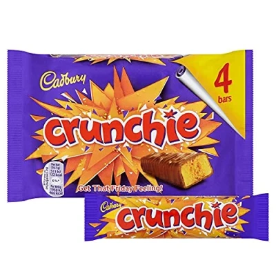 Afbeelding van (1 Pack of 40) (4 Bars X 10) Cadbury Crunchie 26.1g