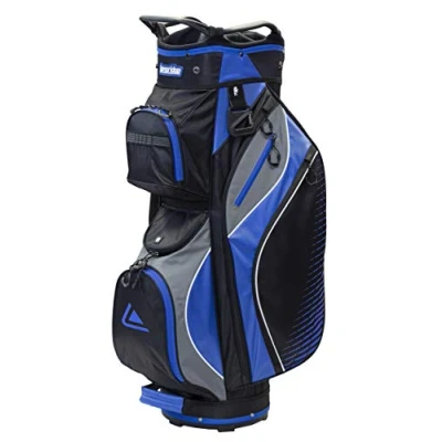 Afbeelding van LONGRIDGE DELUXE LITE CART TAS ZWART/CHAR/BLAUW