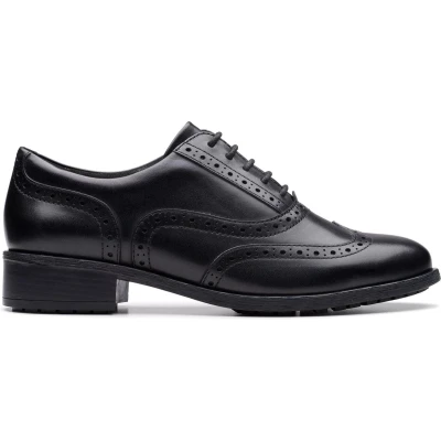 Afbeelding van Clarks Havisham Oak dames veterschoen zwart maat 42 (EU) 8 (UK)