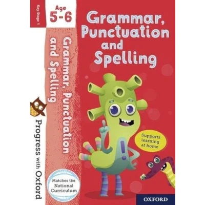 Afbeelding van Progress with Oxford: Grammar and Punctuation Age 5 6 Practise for School Essential English Skills