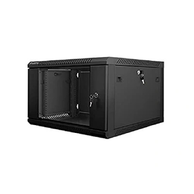 Afbeelding van Lanberg WF01 6606 10B rack 6U Wandrek Zwart